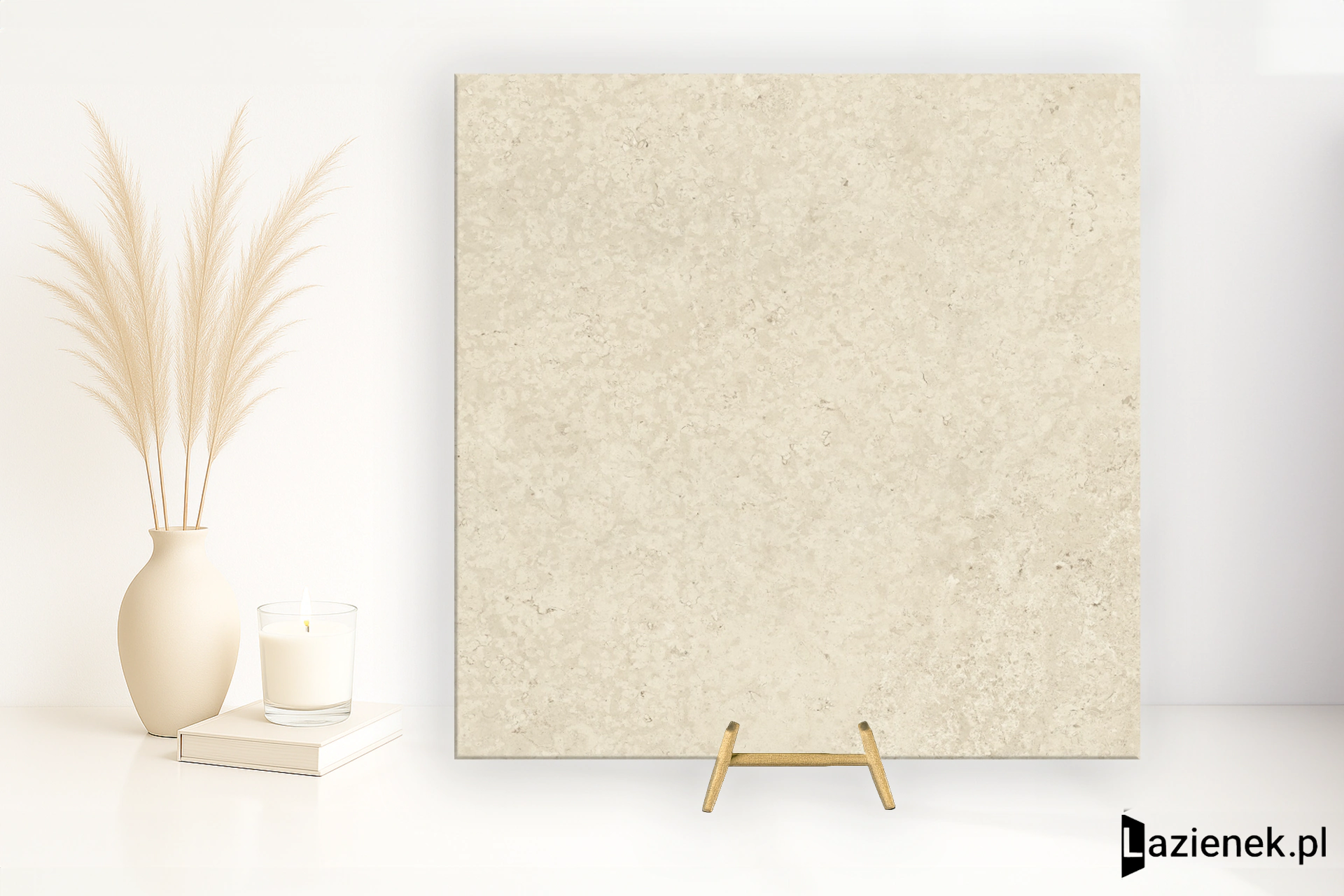 Graniti Fiandre Marble Lab Luna Limestone płomieniowana 120x120 cm gr. 8 mm - płytka rektyfikowana / AP101X8120